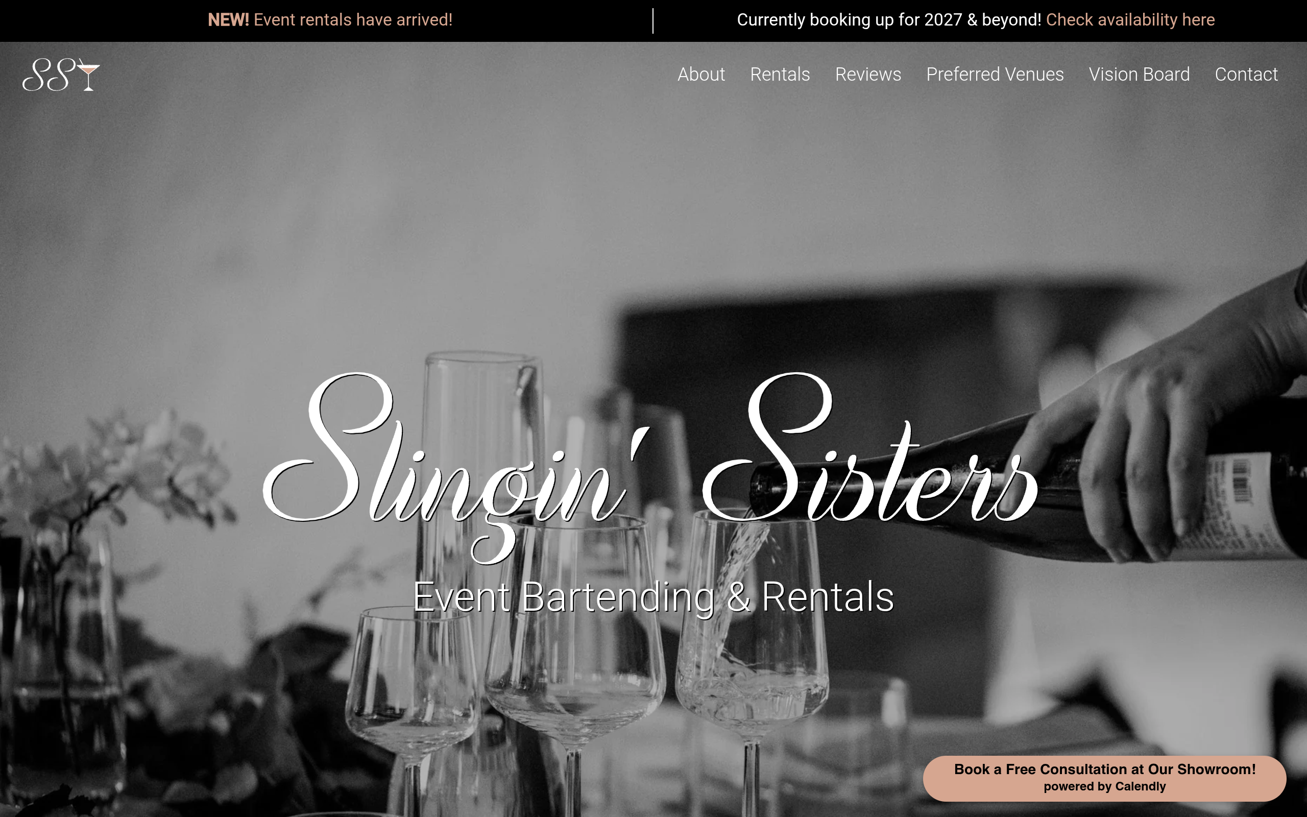 Slingin' Sisters Event Bartending & Rentals screenshot