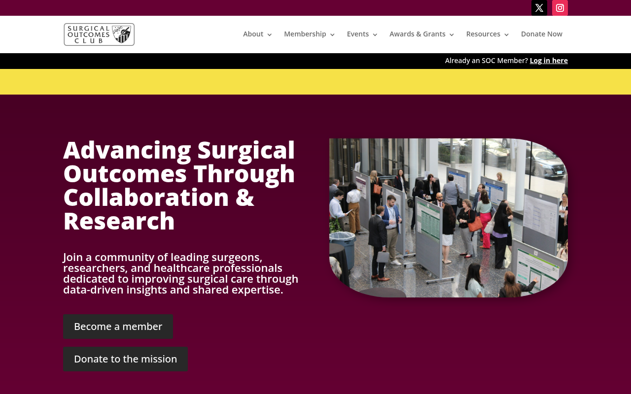 Surgical Outcomes Club screenshot